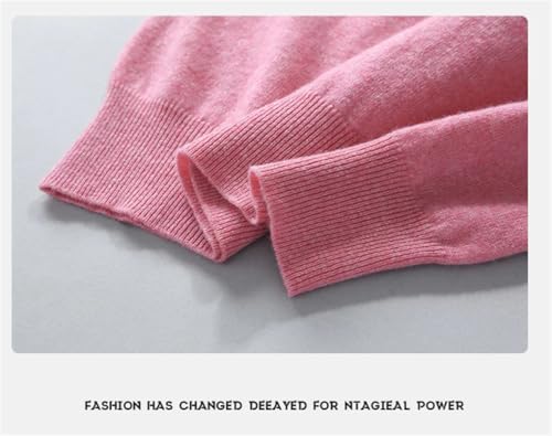 Men Cashmere Sweater Fall Winter V-Neck Soft Warm Cashmere Sweater Jumper Knitted Sweaters4