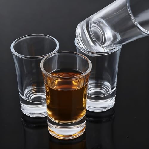 Verres à shot anti-basculement de 50 ml avec base lourde stable - 8