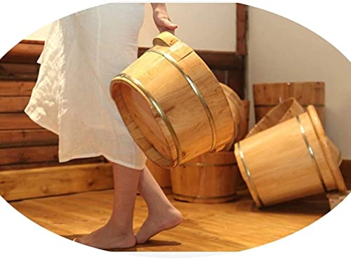 Bañera de madera para masaje de pies y pedicura miniatura 6