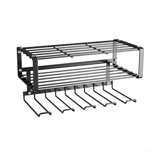 Oniissy Electric Drill Holders Power Tool Organizer Rack Wall Mounted Shelf Heavy Duty,Power Tool Organizer, Storage Rack Wall Mount Drill Holder - Image 2