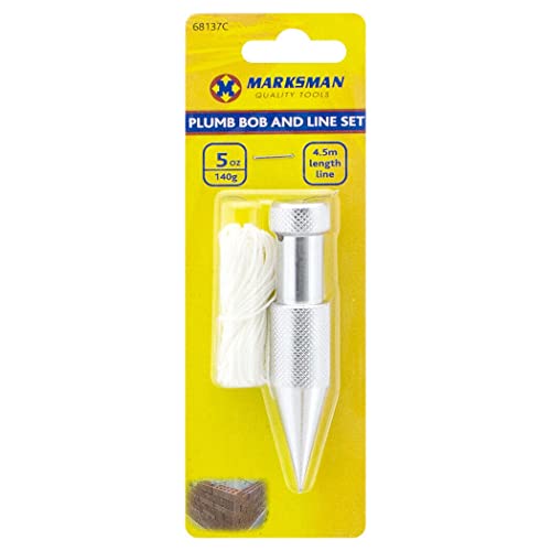 New Stainless Steel Plumb Plum BOB Weight and LINE Checking Set Building DIY KIT