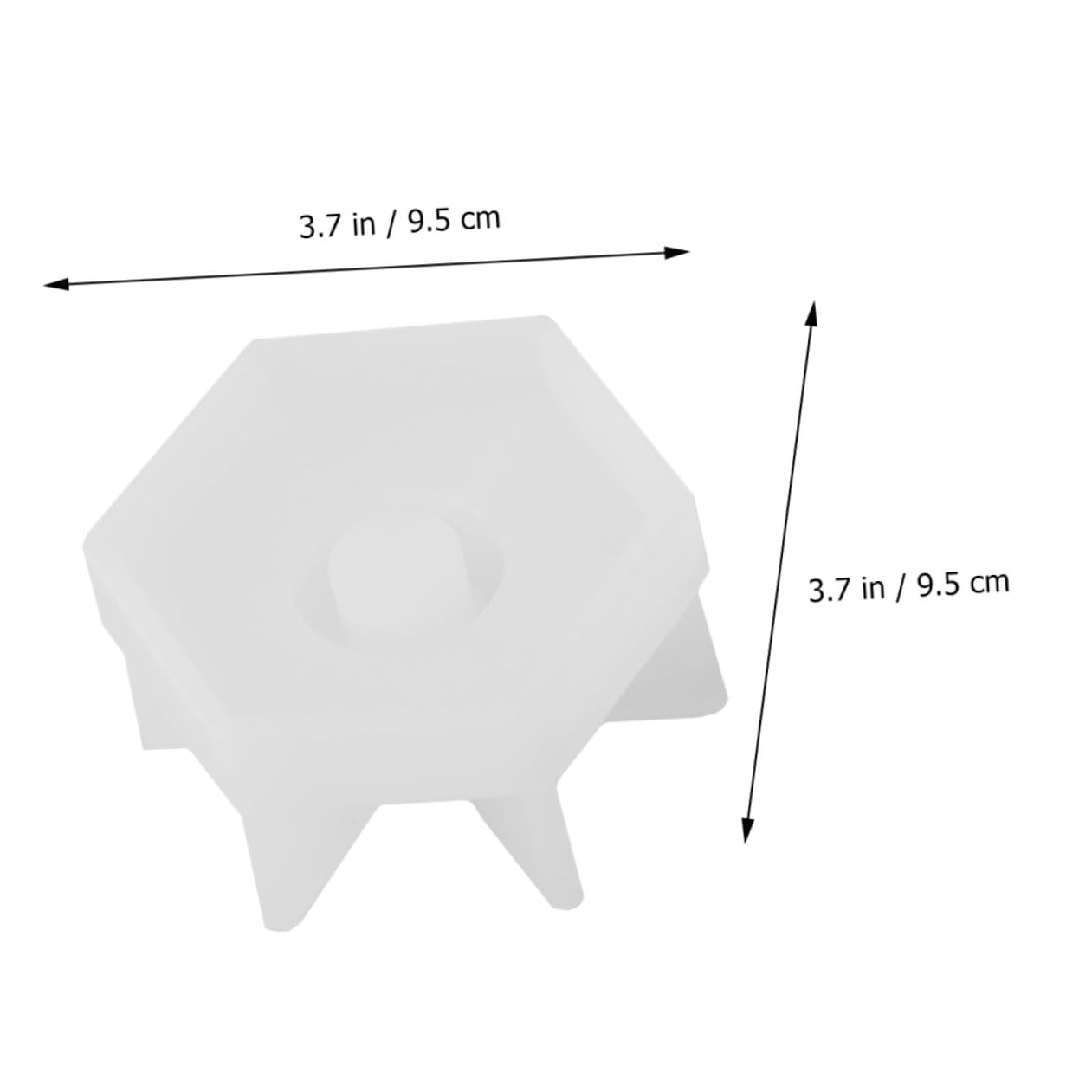 Lurrose 2 Pezzi Stampo Per Candela A Forma Di Bastoncino Stampo Per Candela A Colonna Geometrica Stampo Per Candela Conica Stampo in Silicone Per Progetti Creativi