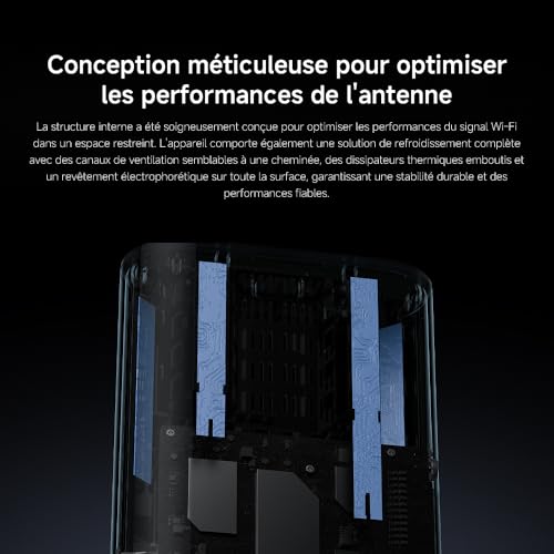 Routeur WiFi7 BE3600 - Port 2.5G, Mesh WiFi, BLE, Connexion Multi-Dispositifs