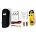 UEi DL379B Digital Clamp Meter Auto Ranging, HVAC Current Voltage Tester w/Magnetic Mount, Measures AC Amps AC/DC Volts Temperature Capacitance Frequency Diodes Duty Cycle Continuity Resistance NCV
