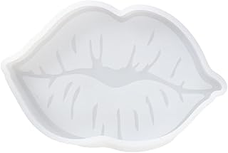 Lip Shape Silicone Resin Molds,Car Freshie Silicone Molds for Aroma Beads Making Soap Candle