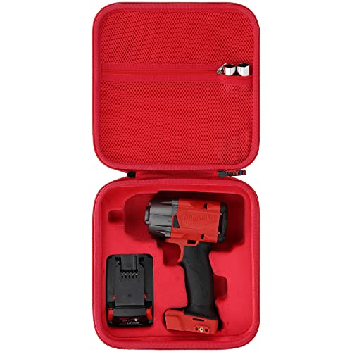 Khanka Hard Case Replacement For Milwaukee 2767-20 M18 Fuel High Torque 1/2" Impact Wrench, Case Only #TOP1