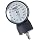 Labtron Replacement Aneroid Manometer Gauge for Manual Blood Pressure Devices, White Faceplate + Black Housing, 2316