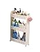 Produktbild B-K Seam Design Mobile Rack Küche Bad Bad Kühlschrank Lagerregal Spleißen Finishing Rack Lagerwagen