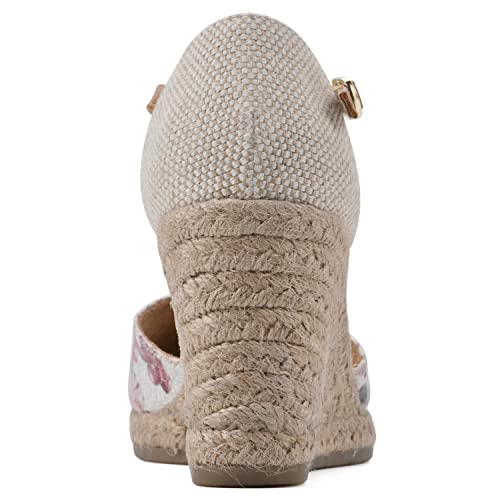 Image of WHITE MOUNTAIN Women's Mamba Espadrille Wedge Sandal