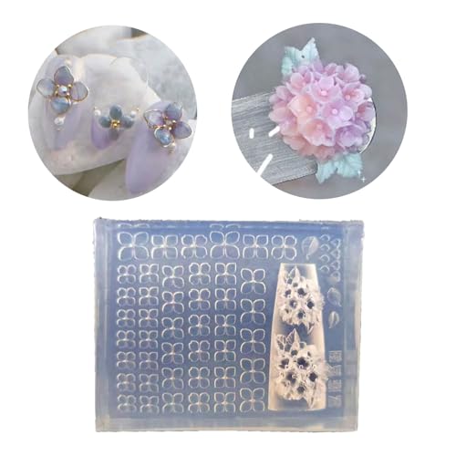 LUCKGONI 3D Nail Art Mold with Flower Patterns Template Carving Sticker Stencil Tools Creative Stunning Nail Decorations Moulds - Image 2
