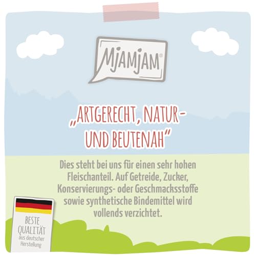 MjAMjAM Katzenfutter Premium Nassfutter für Katzen 12er Pack 125g