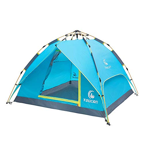 Tente hydraulique premium 3-en-1 : l'excellence du camping double portable haute protection