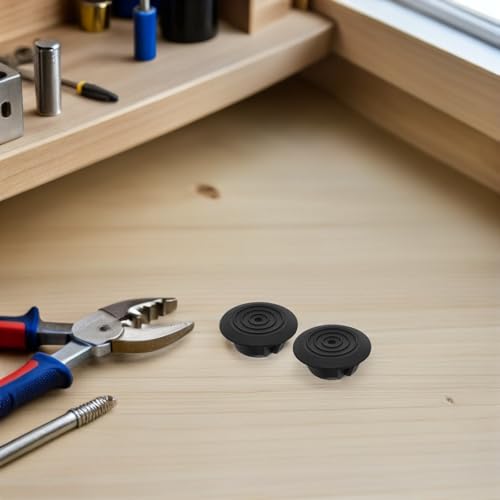 Tapones de montaje empotrado Healeved redondos para faldones laterales automotrices, 100 unidades 6