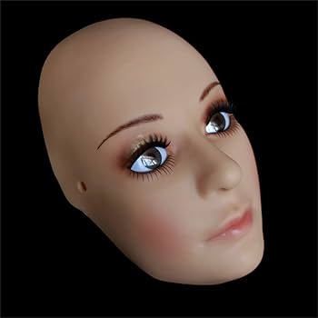 Amazon.co.jp: シリコン マスク 女装 コスプレ 女装マスク