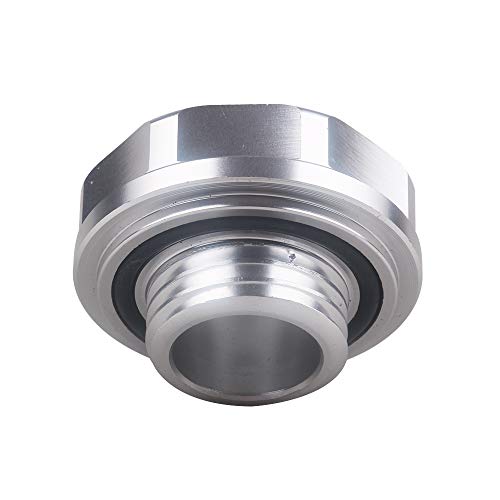 RuleaxAsi Tampa de óleo de veículo automotivo de alumínio Tampa de óleo do tanque de combustível Tam