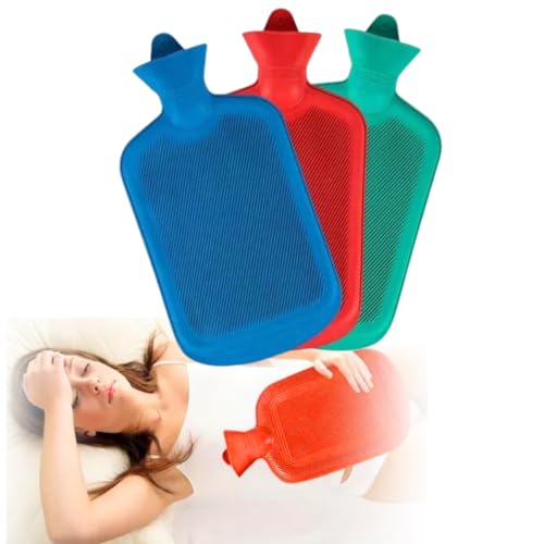 Bolsa Termica para Compressa 2L Emborrachada Colica Sinusite - Bolsa de Agua Quente Fria