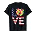 Patriotic 4th of July USA Flag Autism Awareness Day Themed T-Shirt