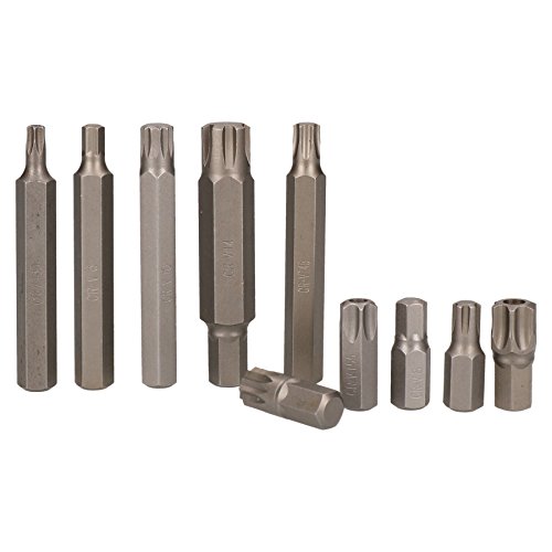 Jeu Torx Tamper 75pc hexagonal et Ribe pour douille 3/8 1/2