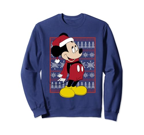 Sweatshirt Mickey Christmas Disney pull chaud pour éviter le froid hivernal