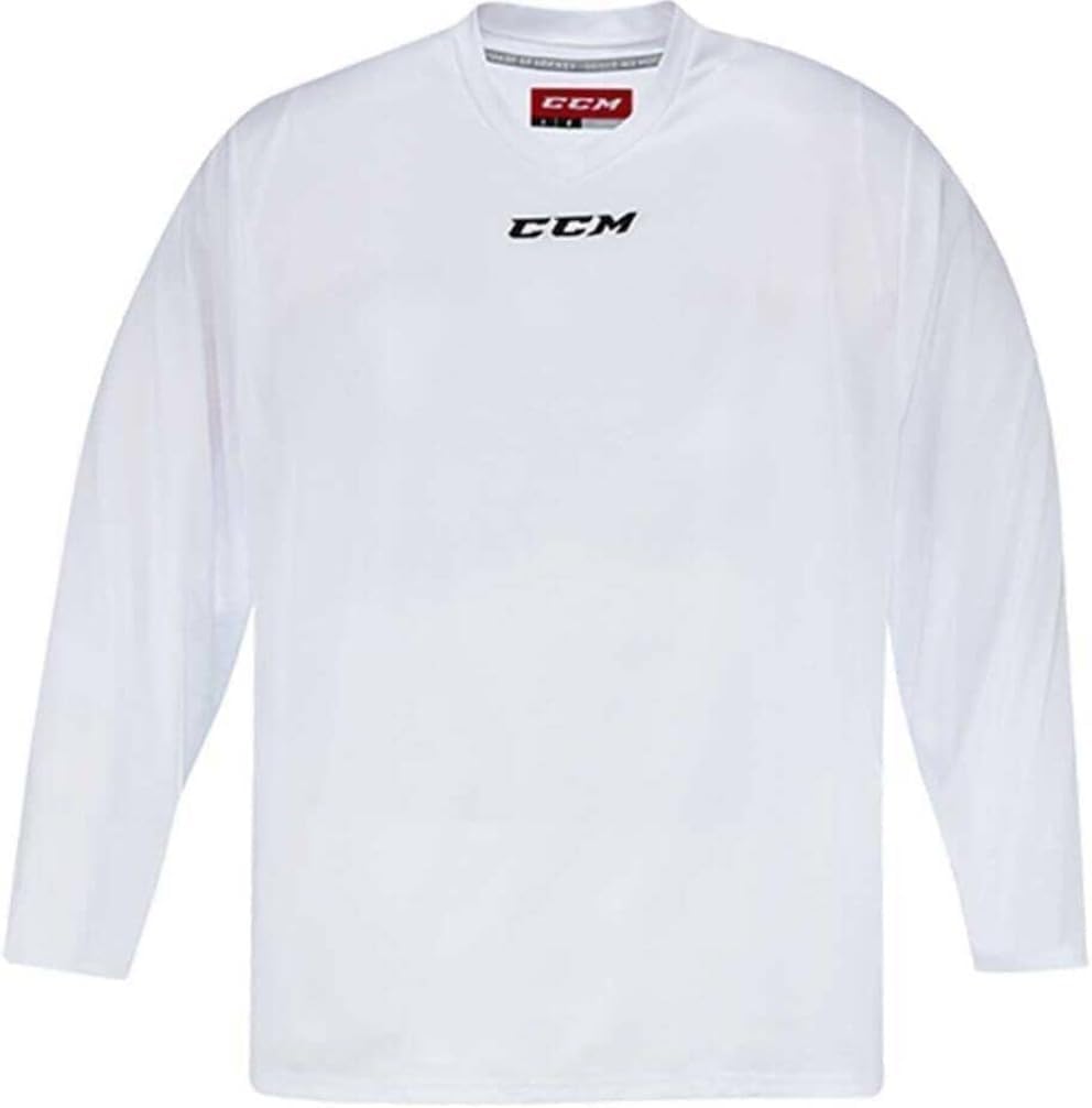CCM 5000 Series Senior Hockey Practice Jersey - Breathable QLT Knit, Snag-Resistant, Comfort Fit