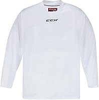 CCM 5000 Series Senior Hockey Practice Jersey - Breathable QLT Knit, Snag-Resistant, Comfort Fit