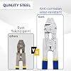 XOOL Wire Rope Crimping Tool with Built-in Cutter, Hand Swaging Tool with 66FT/20M 1/16'' Wire, 200PCS Aluminum Double Barrel Ferrule Crimping Loop Sleeve and 12PCS Stainless Steel Thimble