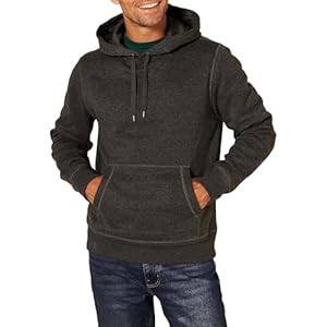 Amazon Essentials Men’s Pullover Sweatshirt Hoodie, Big & Tall Options Available