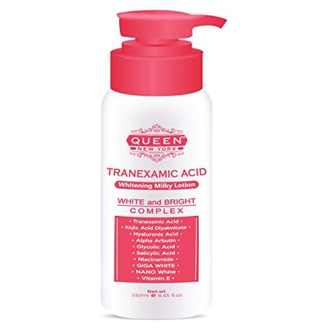 TRANEXAMIC ACID Brightening MILKY Body Lotion- Kojic Acid Alpha Arbutin Glycolic Acid Salicylic Acid Niacinamide-Dermatogist Tested Cover