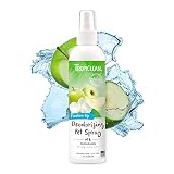 TropiClean Green Apple Dog Perfume Spray Long Lasting | Naturally Derived Odor Removing Dog Deodoriz