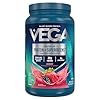 Vega Protein + Supergreens – 20g Plant-Based Protein, Berry, 26 Servings, Real Greens & Veggies, Vegan Keto, 0g Added Sugar, Non-GMO, Gluten Free, Dairy Free, 1.7lbs (Packaging May Vary)
