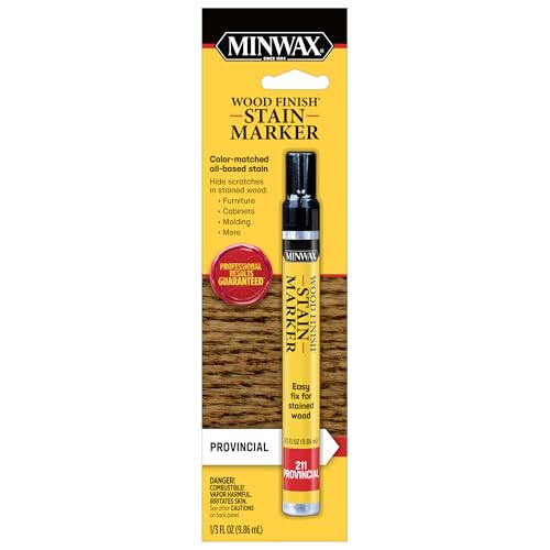 Minwax 63482000 Wood Finish Stain Marker for Touch Ups, Provincial
