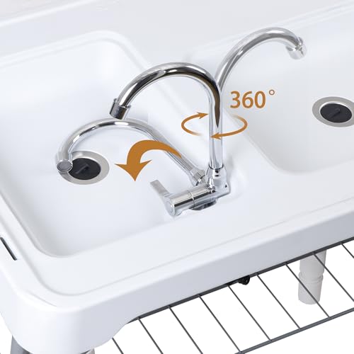 Fish Cleaning Table, Mesa Plegable Portátil para Limpieza de Pescado con Fregadero y Kit para Camping miniatura 7