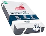 Utopia Bedding Matratzenschoner 180 x 200 cm Wasserdicht, Mit Elastisch Eckbändern, Oeko-TEX Zertifiziert Matratzenauflage Atmungsaktive, Matratzenschutz Weiß