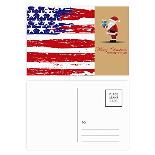 Cartes postales drapeau américain lot de 20 pour écrire aux proches facilement