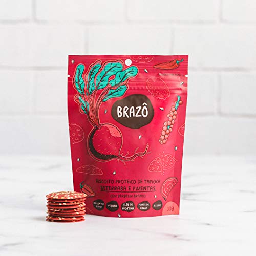 Snack Brazô Caixa Degustação – Sem Glúten, Sem Lactose, Vegano - Snack Saudável – 12 unid.30g