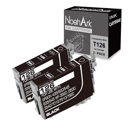 Cartouches d'encre T126 pour des textes nets sur Epson Workforce 635