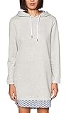  edc by ESPRIT Damen 019Cc1E008 Kleid, Grau (Light Grey 5 044), Small (Herstellergröße: S)