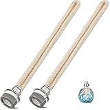 2 Stück Duftlampe Docht für Lampe Berger,Duftlampe Docht Ersatz,Duft Öllampe Docht Ersatz Luft Kontrolle Katalytischer Brenner Lampe Docht,für Brenner Diffusor Aromatherapie Heim Dekoration (Silber)