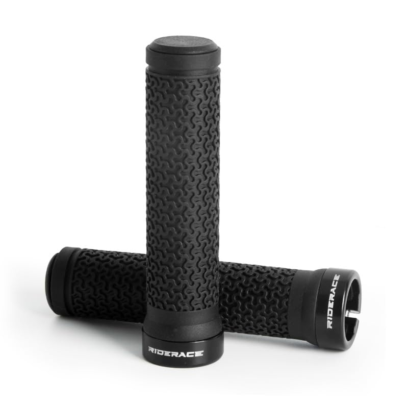 Bogoro Bike Grips, Professional Mountain Bike Grips, Soft Anti-slip Rubber Bicycle Handle Grip, Ergonomic Design, Suitable for Scooters, City Bikes, Tricycles, Wheelchairs, And Folding Bikes