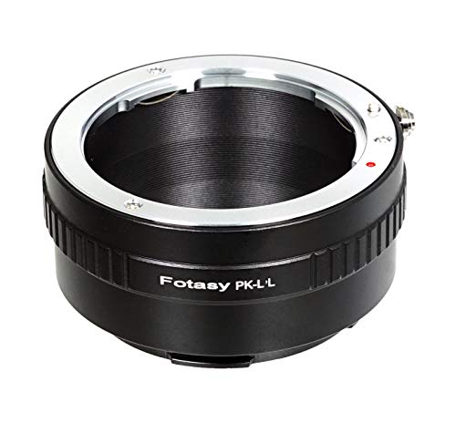Fotasy PK Lens to Leica L Adapter, PK Leica T Adapter, PK Leica SL Adapter, PK Panasonic S, PK Sigma L Adapter, Compatible with Pentax K Lens & Leica SL TL2 TL & Panasonic Lumix S1 S1H S1R Sigma fp