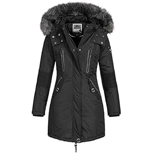 Geographical Norway Dames Jas Winterparka Coracle/Coraly XL bontcapuchon