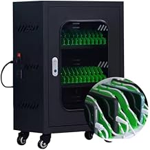 Cell Phone Charging Stations, Mobile Phone Locker with Universal Wheels, USB Charging Phone Storage Box for Shopping Mall Restaurant Cafe Airport,30slots