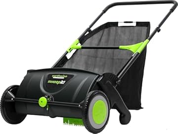 earthwise lawn sweeper