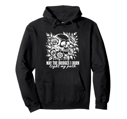 �S�V�b�N May The Bridges I Burn Light My Path With Skull Roses �p�[�J�[