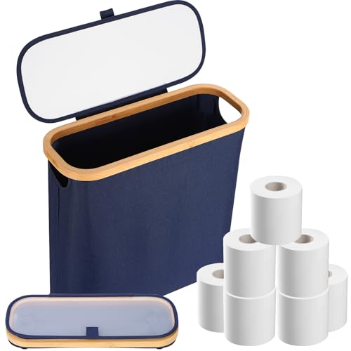 BAM BOO BOX Porta carta igienica in bambù – Porta