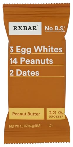 Barra de proteína RXBAR sabor mantequilla de maní 1.8 oz miniatura 1