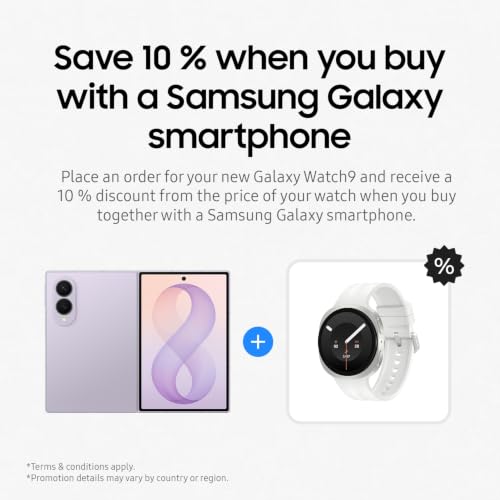 Image of Samsung Galaxy Watch9 (40mm LTE, Cream)