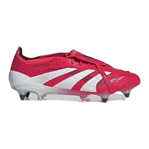 adidas Predator Elite FT SG Rouge adidas Homme Macbook Pro Scarpe da Ginnastica, Rouge Blanc, 41 1/3 EU