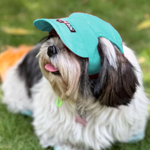 Image of Dog-O-Bow Baseball Cap for Dogs | Stylish, Durable & Comfortable Everyday Cap (Medium)