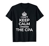 New CPA Exam Certified Public Accountant Graduate Design T-Shirt